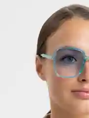 Голубой очки солнцезащитные цветные