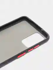 Черный чехол для Samsung S20+ (S20 Plus) матовый противоударный