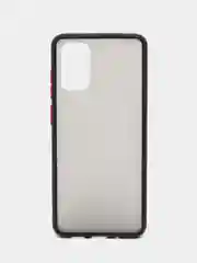 Черный чехол для Samsung S20+ (S20 Plus) матовый противоударный
