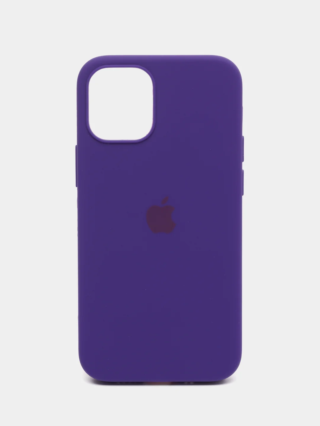 Фиолетовый чехол силиконовый на iPhone XS Max, 11 Pro, 11 Pro Max, 12 Mini, 12 Pro Max, 13 Mini