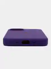 Фиолетовый чехол силиконовый на iPhone XS Max, 11 Pro, 11 Pro Max, 12 Mini, 12 Pro Max, 13 Mini