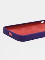 Фиолетовый чехол силиконовый на iPhone XS Max, 11 Pro, 11 Pro Max, 12 Mini, 12 Pro Max, 13 Mini