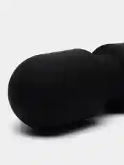 Черный вибратор многофункциональный