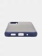 Темно-синий чехол для Samsung S20+ (S20 Plus) матовый противоударный