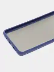 Темно-синий чехол для Samsung S20+ (S20 Plus) матовый противоударный