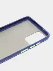 Темно-синий чехол для Samsung S20+ (S20 Plus) матовый противоударный