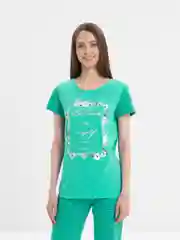 Бирюзовый комплект домашний, женский
