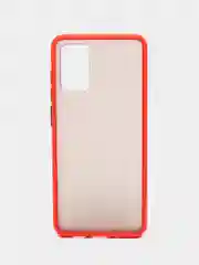 Красный чехол для Samsung S20+ (S20 Plus) матовый противоударный
