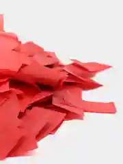 Алый конфетти прямоугольник, бумага
