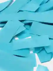 Синий конфетти прямоугольник, бумага