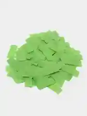 Зеленый конфетти прямоугольник, бумага