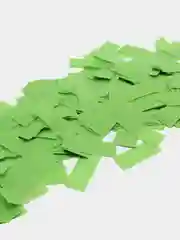 Зеленый конфетти прямоугольник, бумага