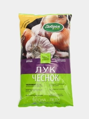 Обогащенное удобрение Лук-Чеснок 0,9кг Добрая Сила