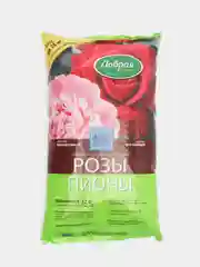 Удобрение сбалансированное Розы-пионы, 0,9 кг, Добрая сила