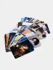 Бежевый карточки BTS, 55 штук
