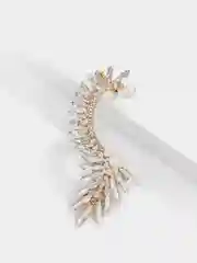 Серый серьга-каффа на ухо, без прокола