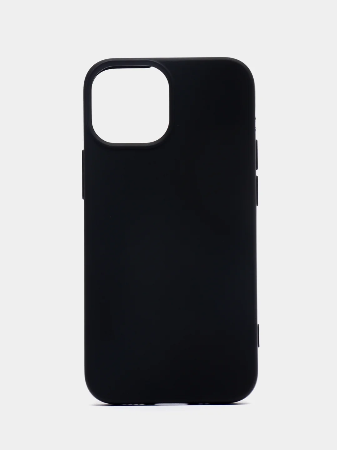 Черный силиконовый чехол для iPhone 13 Mini