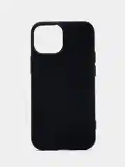 Черный силиконовый чехол для iPhone 13 Mini
