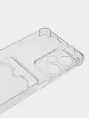 Прозрачный чехол Xiaomi Redmi Note 12 Pro+ 5G, Note 12 Pro 5G Редми Нот 12 Про+ с карманом для карты