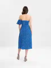 Индиго платье женское