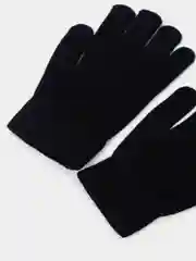 Перчатки черные зимние унисекс