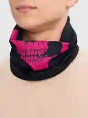 Розовый балаклава с черепом
