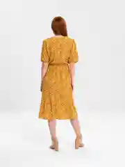 Желтый платье летнее