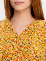 Желтый платье летнее