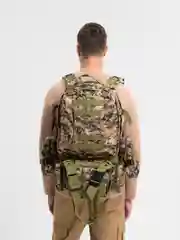 Разноцветный рюкзак туристический, 50 л