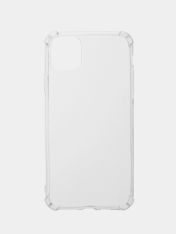 Чехол LuazON для iPhone 11 Pro Max, силиконовый, противоударный, прозрачный