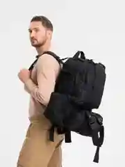 Черный рюкзак туристический, 50 л