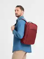 Вишнёвый рюкзак, ранец школьный, сумка для ноутбука