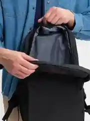 Черный рюкзак, ранец школьный, сумка для ноутбука