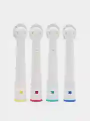 Салатовый насадки для электрической зубной щетки Oral-B Braun, классические, средняя жесткость