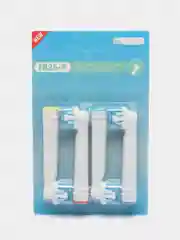 Салатовый насадки для электрической зубной щетки Oral-B Braun, классические, средняя жесткость