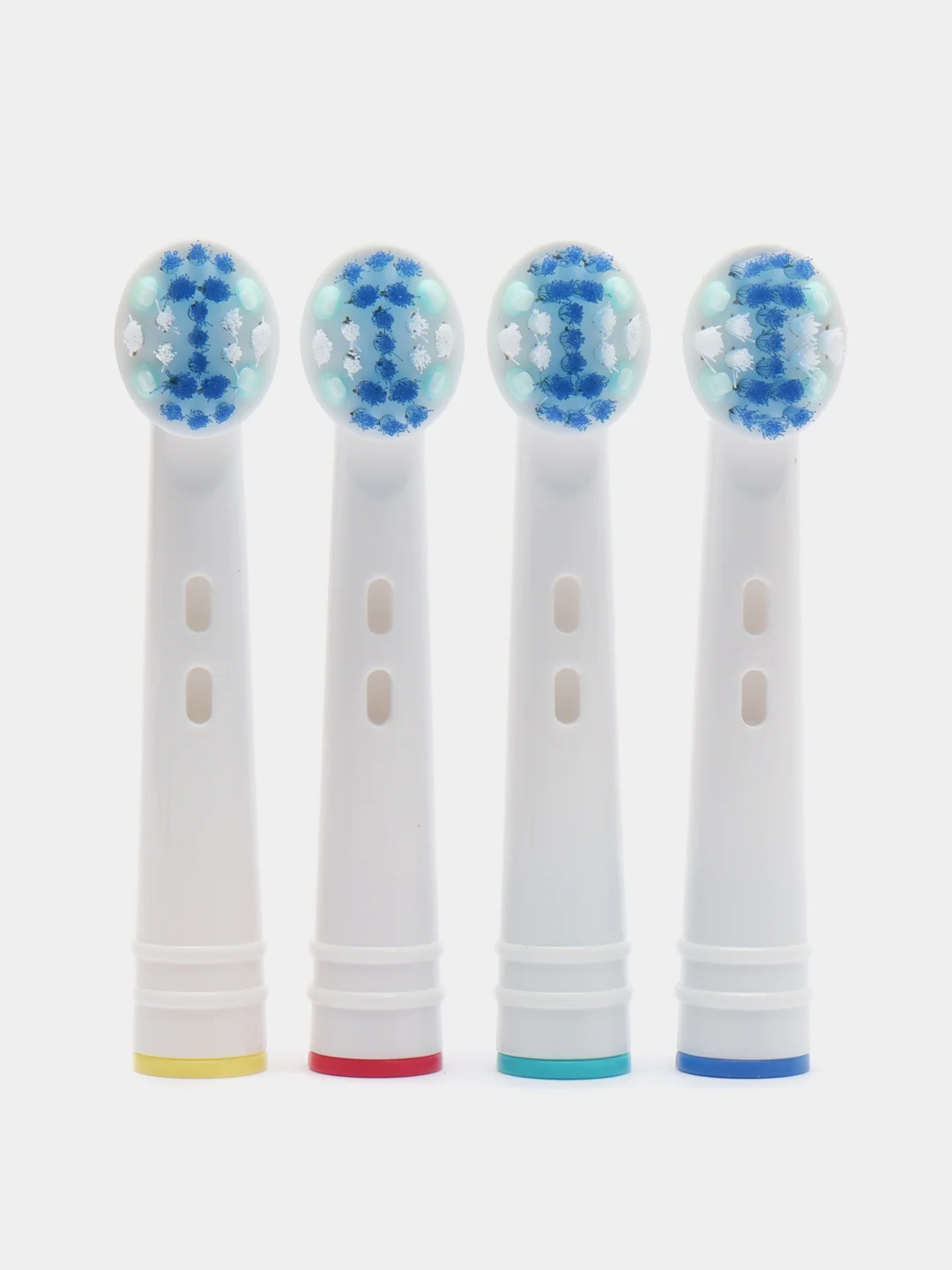 Салатовый насадки для электрической зубной щетки Oral-B Braun, классические, средняя жесткость