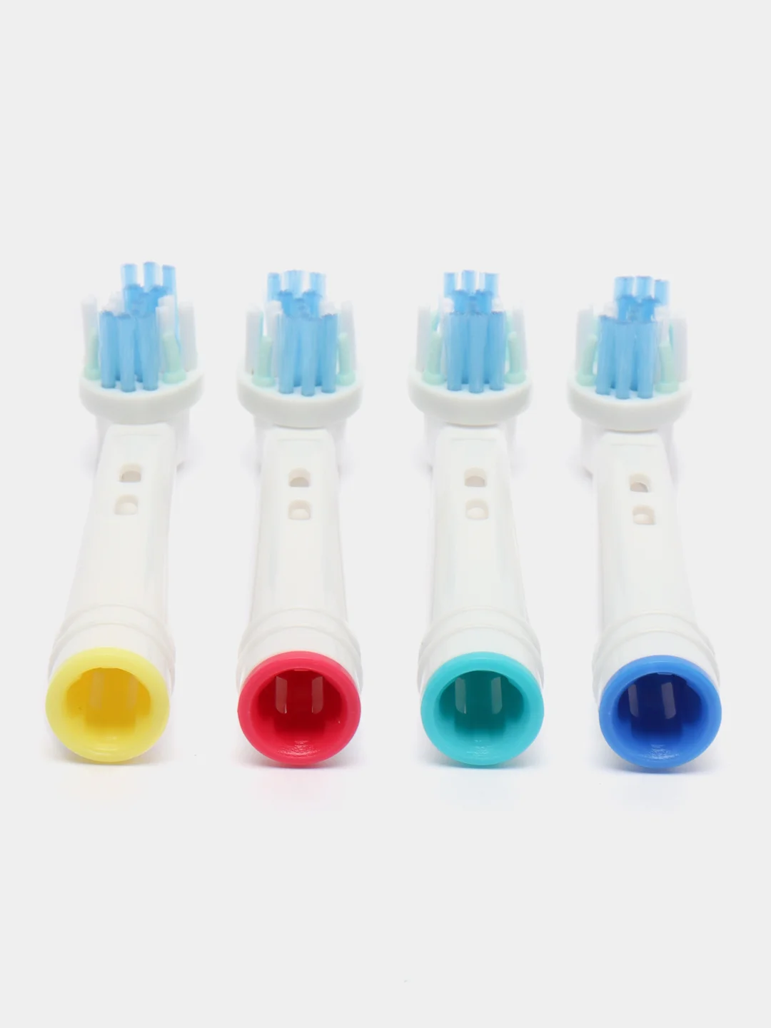 Салатовый насадки для электрической зубной щетки Oral-B Braun, классические, средняя жесткость