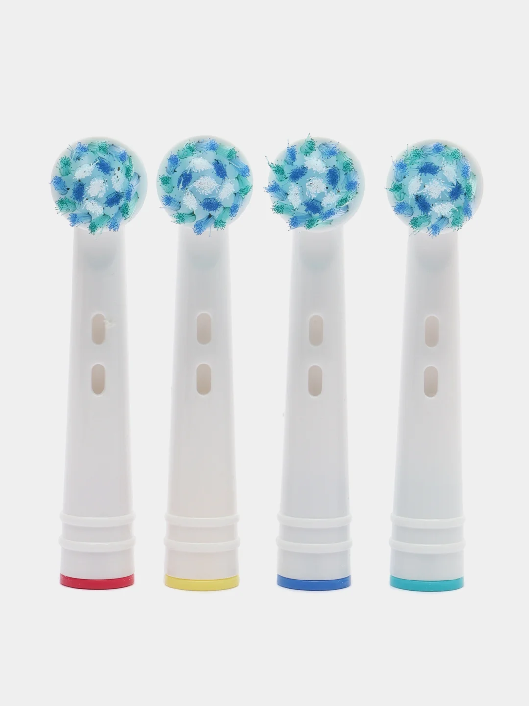 Зеленый насадки для электрической зубной щетки Oral-B Braun, классические, средняя жесткость