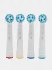 Зеленый насадки для электрической зубной щетки Oral-B Braun, классические, средняя жесткость