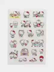 Розовый наклейки детские: Стич, Дораэмон (синий кот), Hello Kitty, Покемон