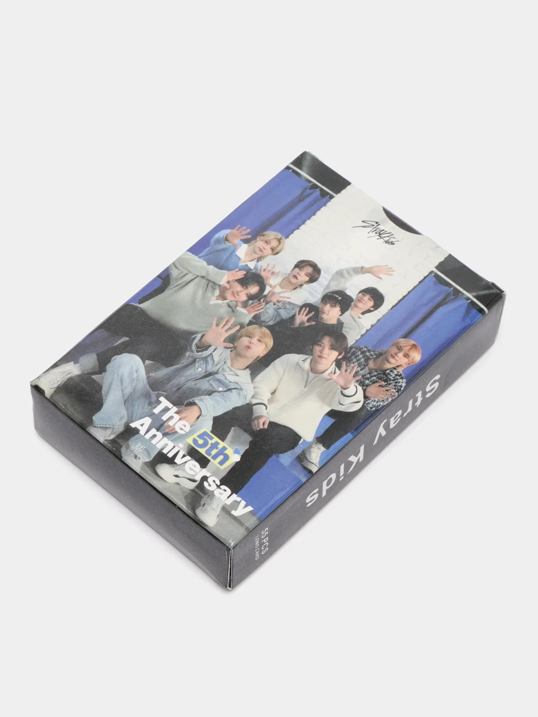 Синий карточки Stray Kids 55шт