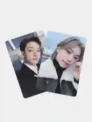 Синий карточки Stray Kids 55шт