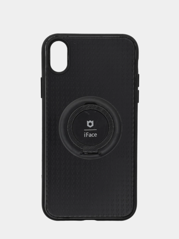 Чехол Apple iPhone XR силиконовый с кольцом iFace