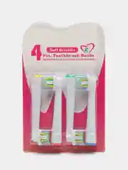 Розовый насадки для электрической зубной щетки, совместимые с Oral-B Braun, 4 шт