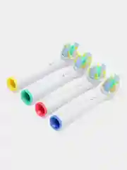 Розовый насадки для электрической зубной щетки, совместимые с Oral-B Braun, 4 шт