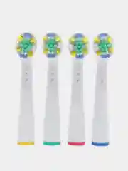 Розовый насадки для электрической зубной щетки, совместимые с Oral-B Braun, 4 шт