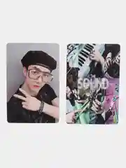 Алый карточки Stray Kids, THE SOUND 8 штук