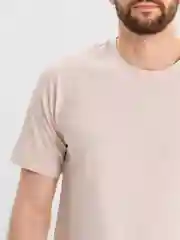 Бежевый костюм мужской летний