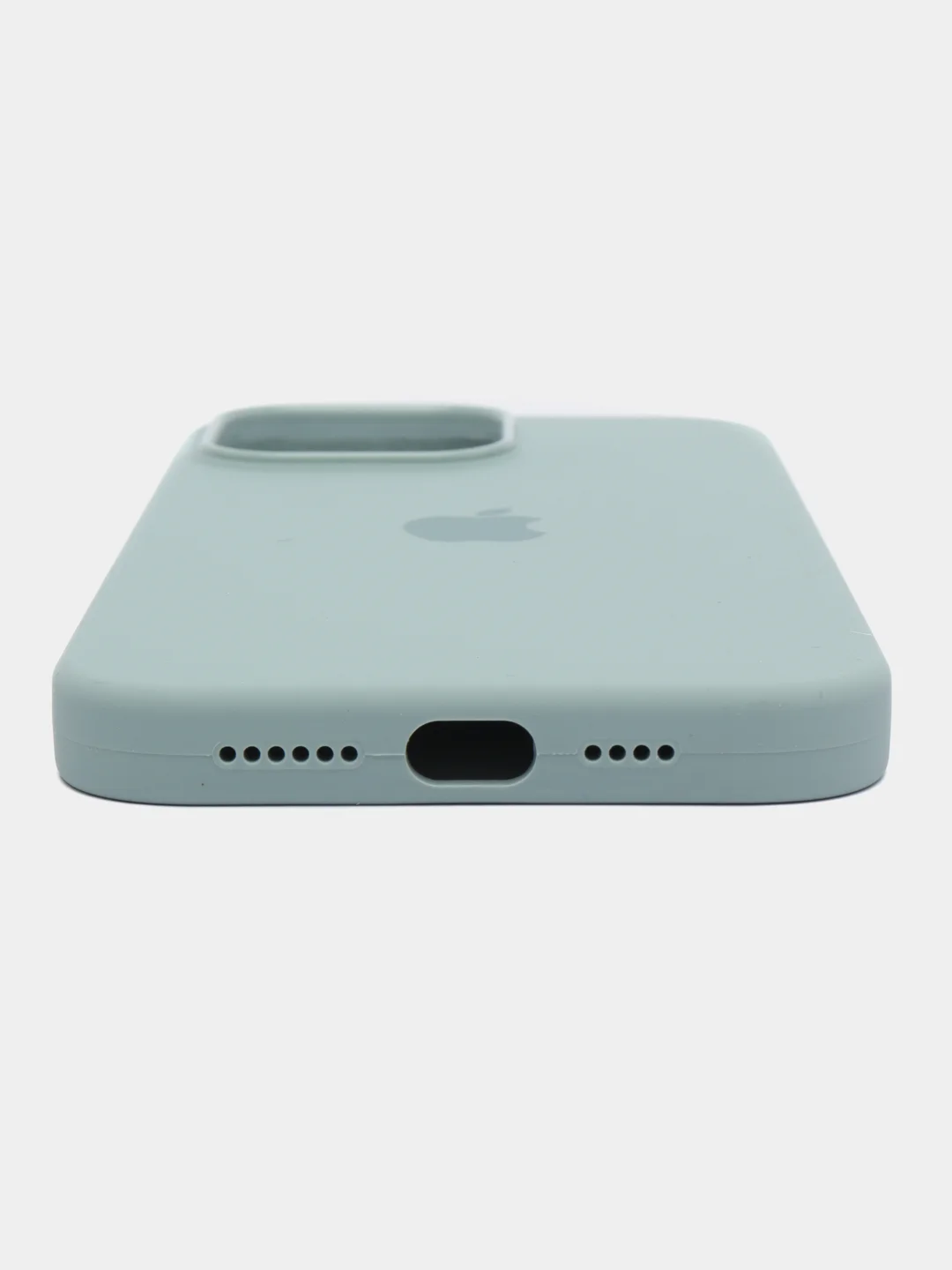 Мятный силиконовый кейс magsafe айфон 14 / 14 про / 14 про макс