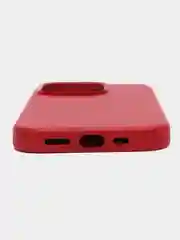 Красный leather case iPhone 11/12/13/14/15 Mini/Pro/Pro Max MagSafe, с анимацией